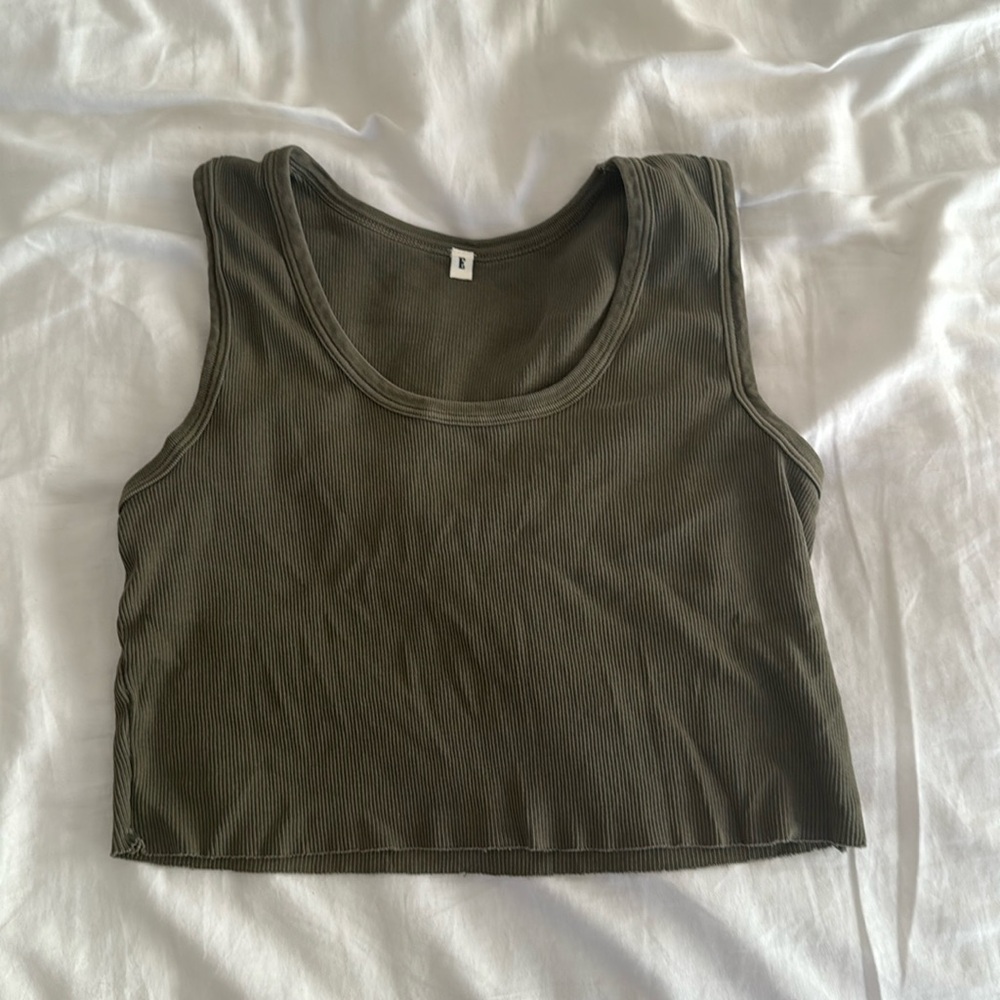Large Elwood Cropped Tank
